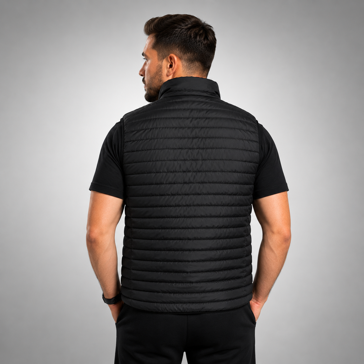 SACRAL Lightweight Orthodox Vest | Embroidered Jesus Christ IC XC NIKA | Spring & Autumn