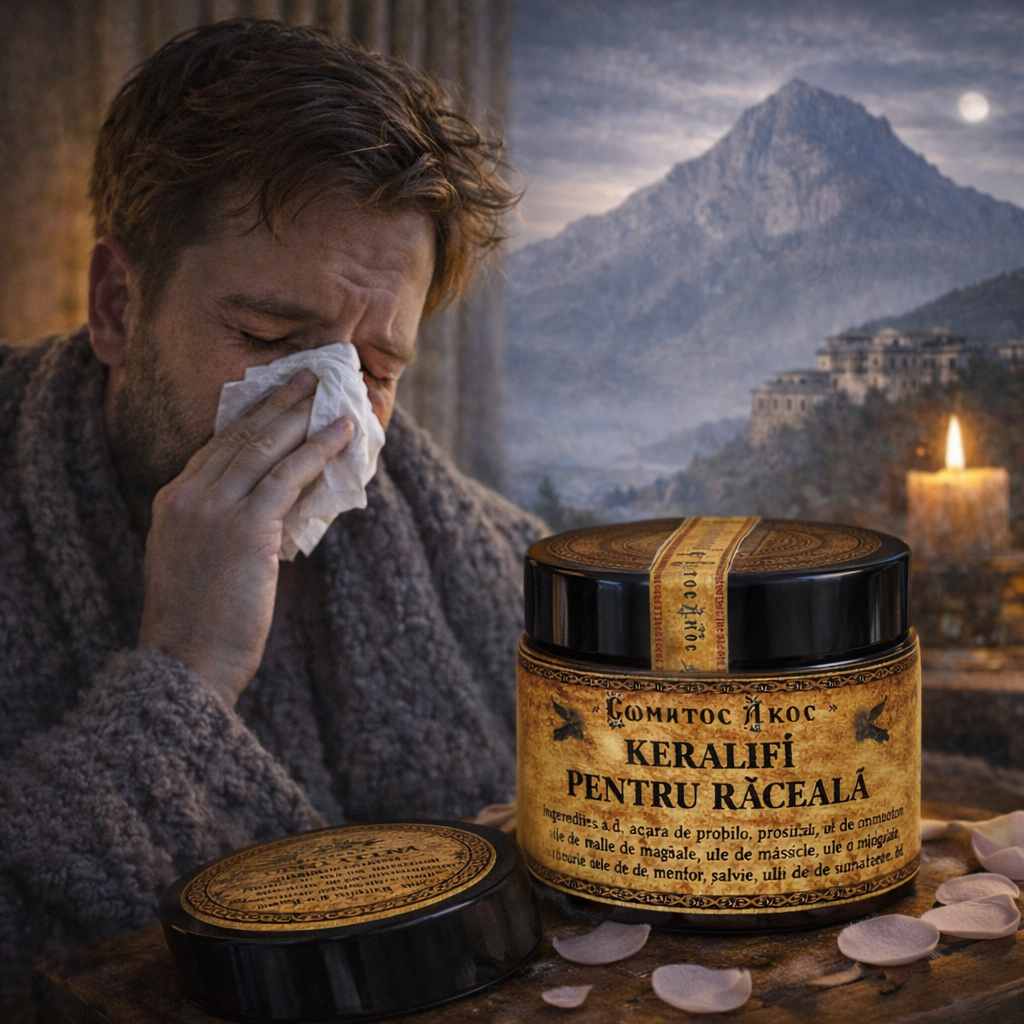 Mount Athos Natural Cold Relief Balm | Easy Breathing