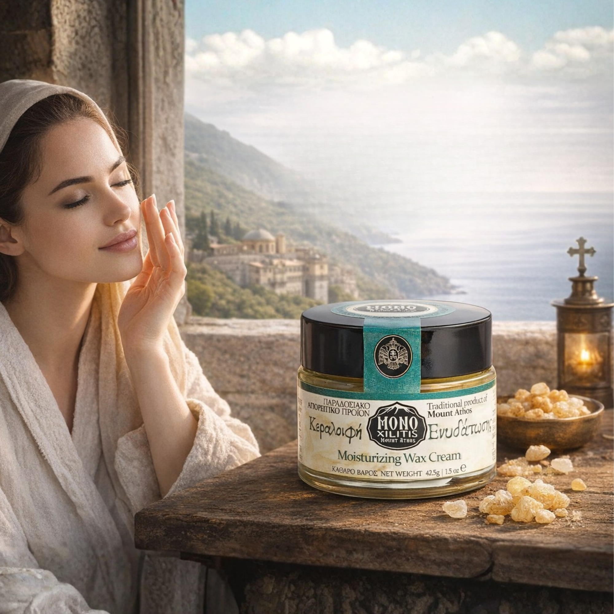 Mount Athos Day & Night Moisturising Cream | St Paul Monastery