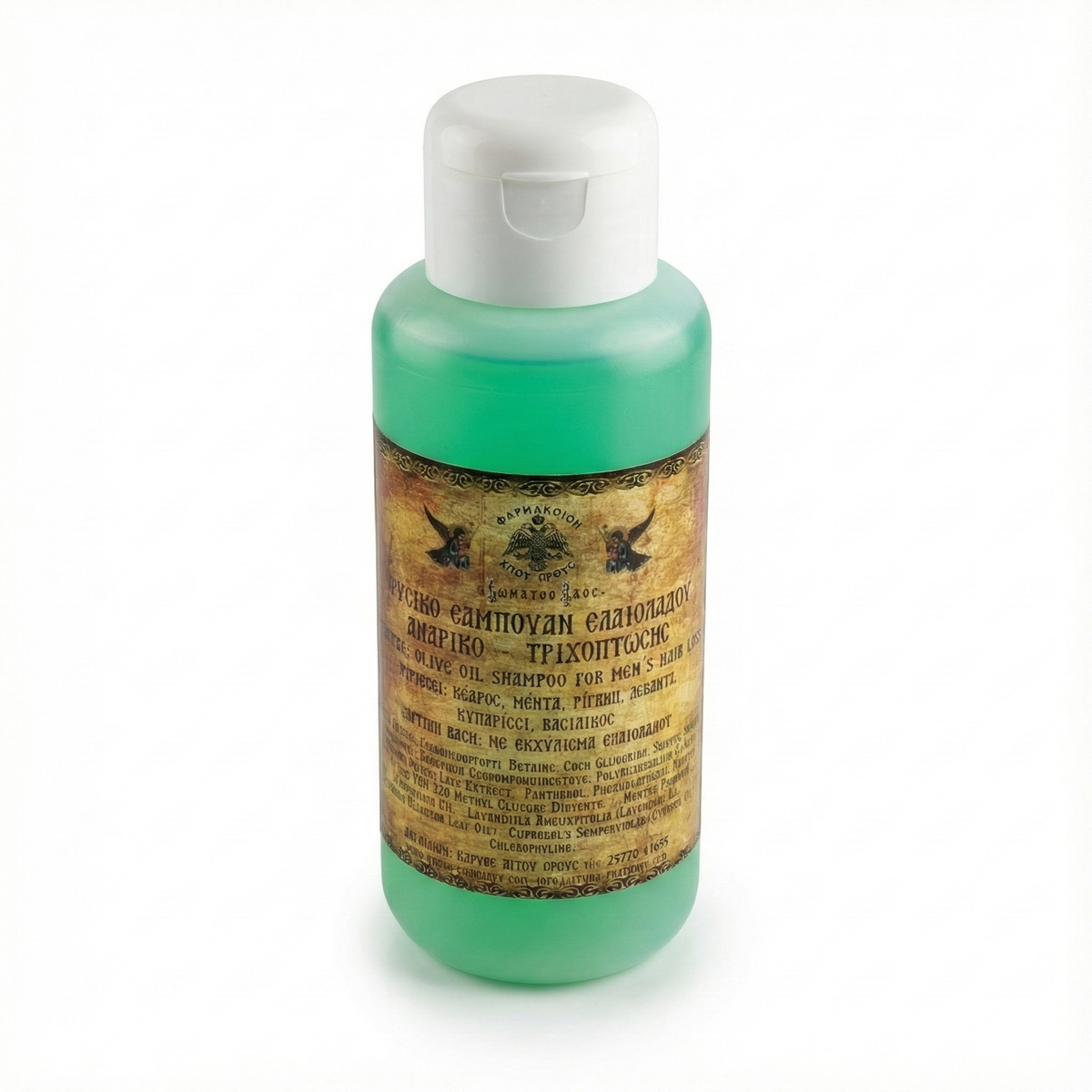 Natural Mount Athos Men's Shampoo | Anti-Hair Loss & Regeneration