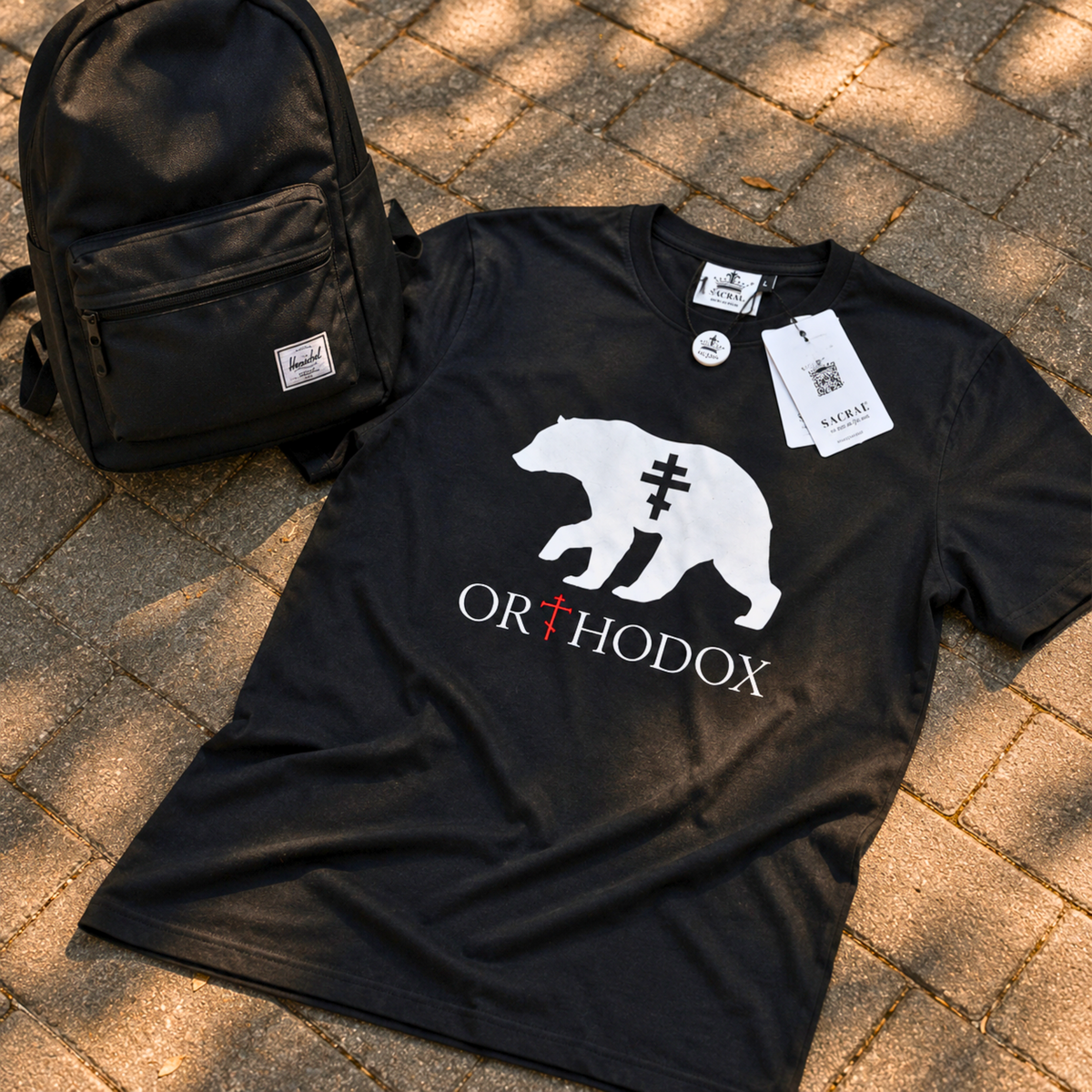 SACRAL Z Orthodox Bear T-Shirt | Organic Cotton