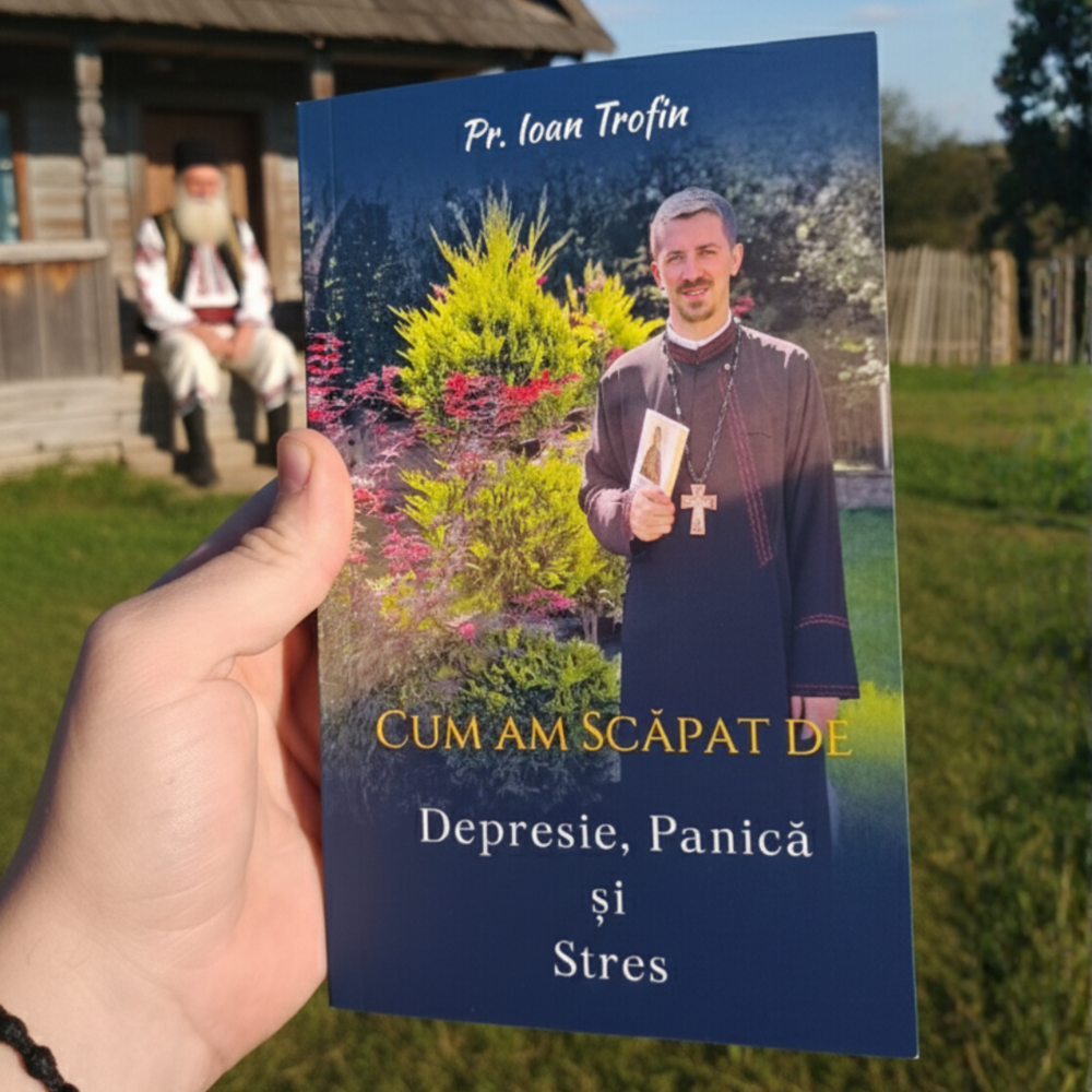 How I Overcame Depression, Panic and Stress Gift Set | Book, 2 Icons & Free Vigil Lamp Oil