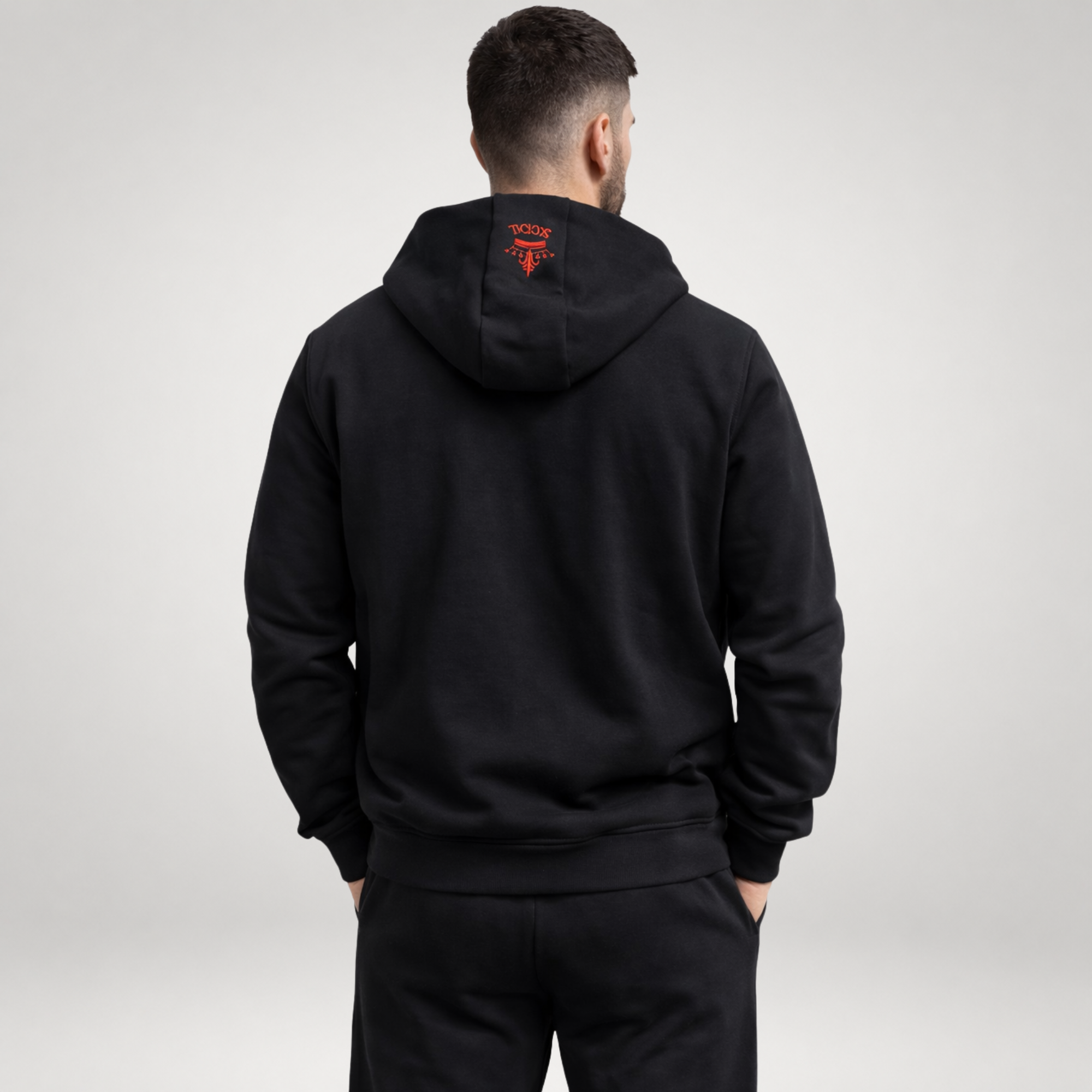 SACRAL Premium King Tracksuit | Cotton | Printed Lining | Jesus Christ Monogram