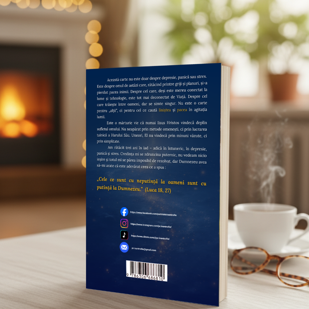 How I Overcame Depression, Panic and Stress Gift Set | Book, 2 Icons & Free Vigil Lamp Oil