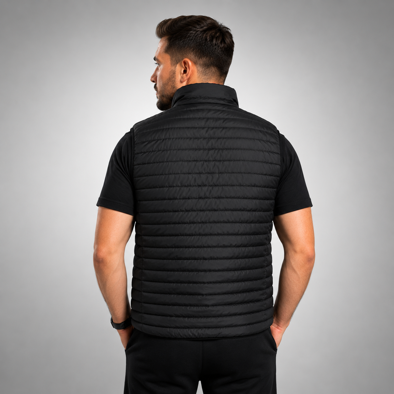 SACRAL Lightweight Orthodox Vest | Embroidered Jesus Christ IC XC NIKA | Spring & Autumn