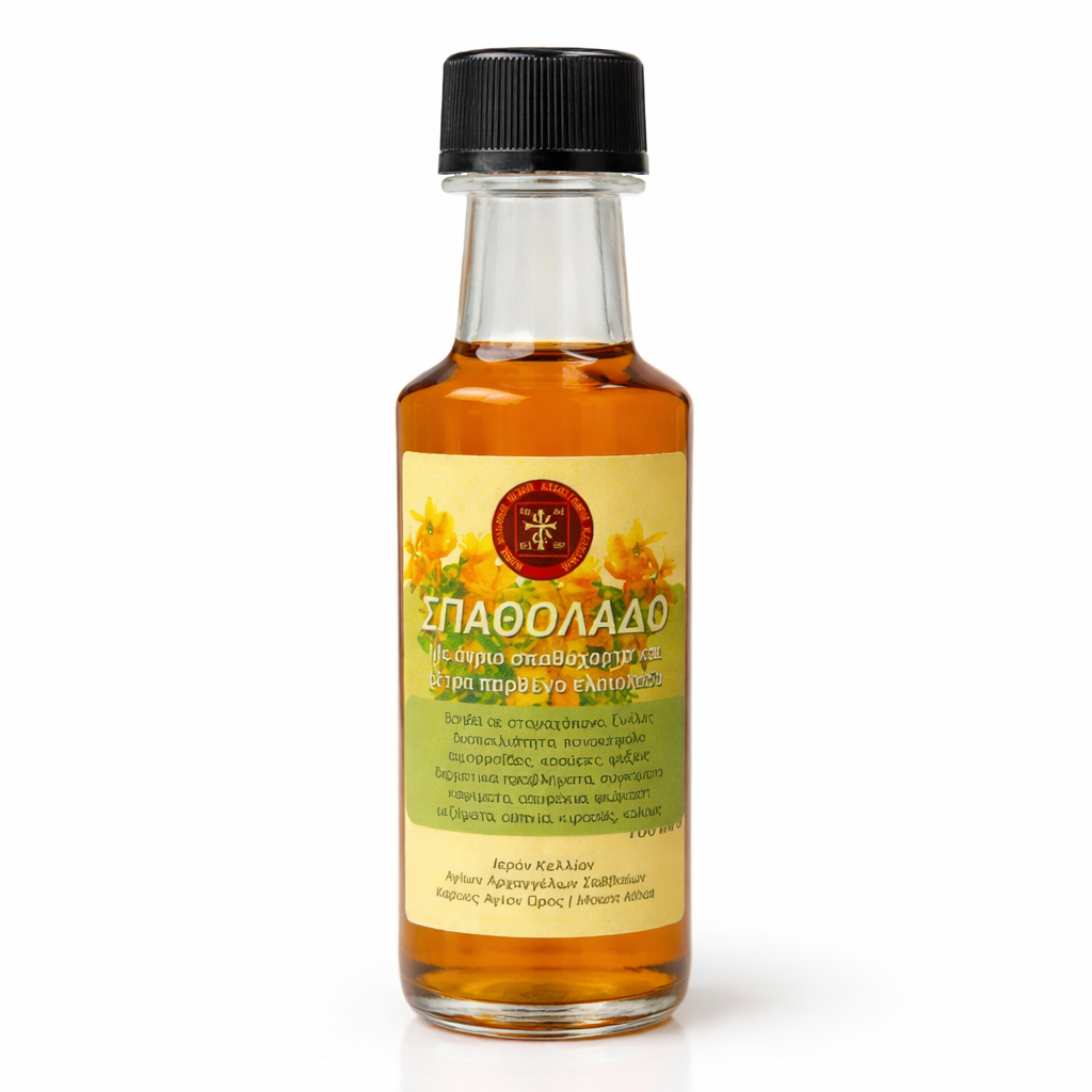 Mount Athos St John's Wort Oil | St Sava Monastery