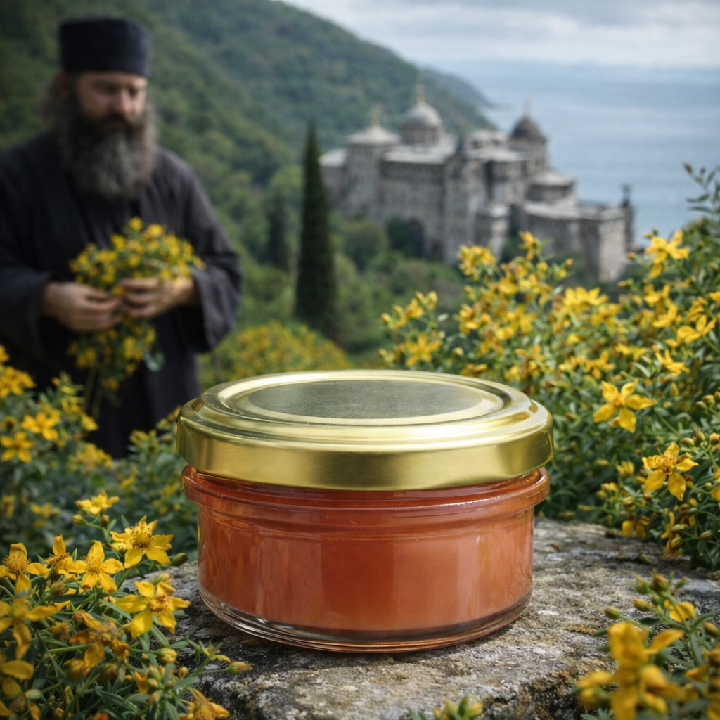 Mount Athos St John's Wort Cream | Natural Herbal Skincare