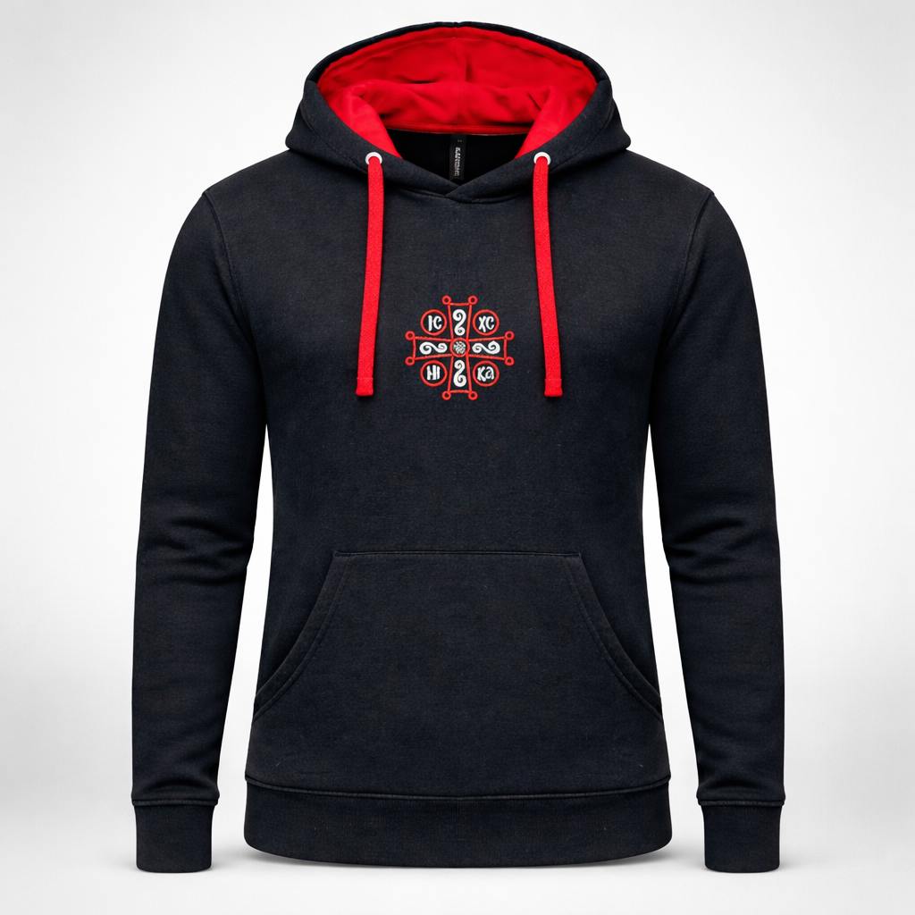 SACRAL Hoodie | Traditional Orthodox Monogram