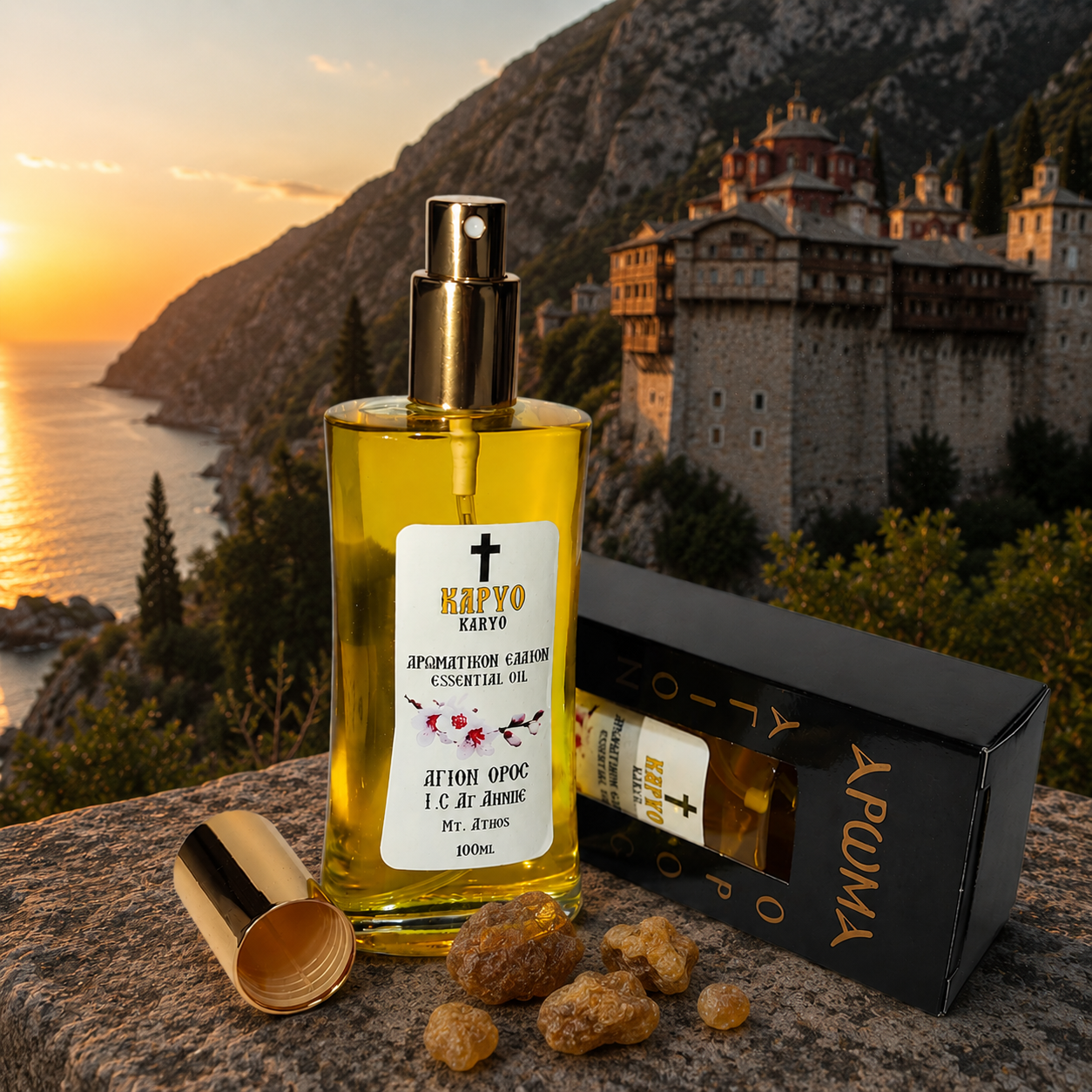 Original Mount Athos Myrrh Perfume | 100 ml