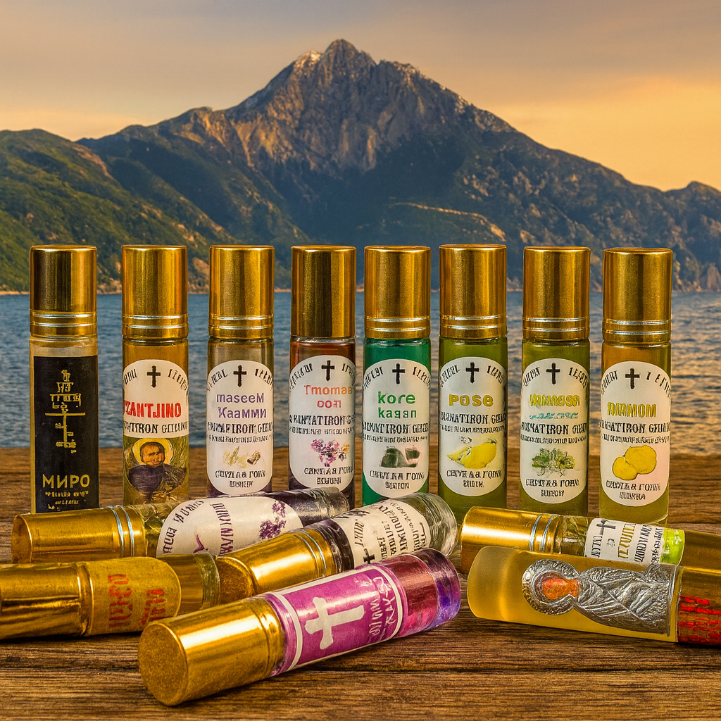 Scented Anointing Oil from Mount Athos