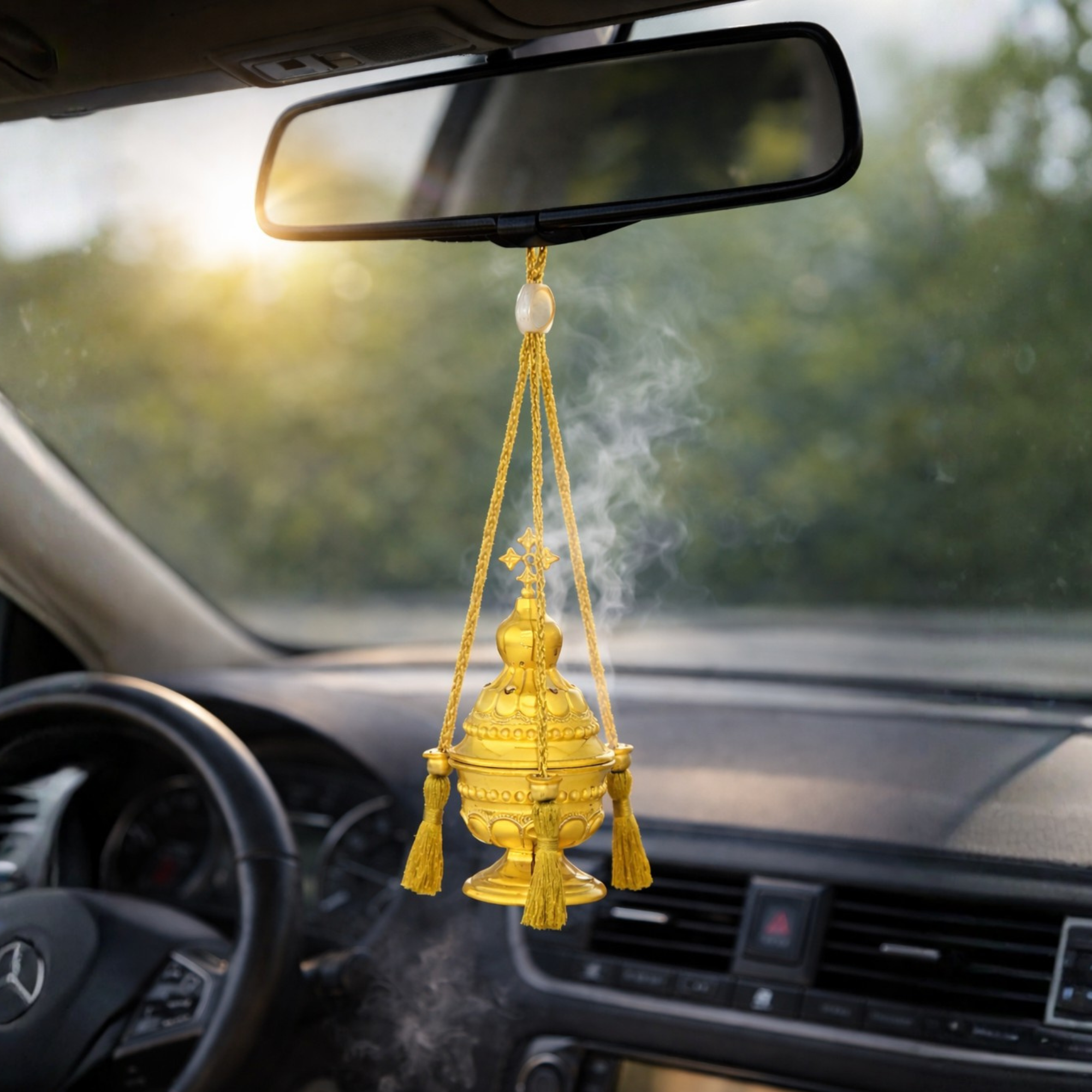 Censer-Shaped Myrrh Car Air Freshener