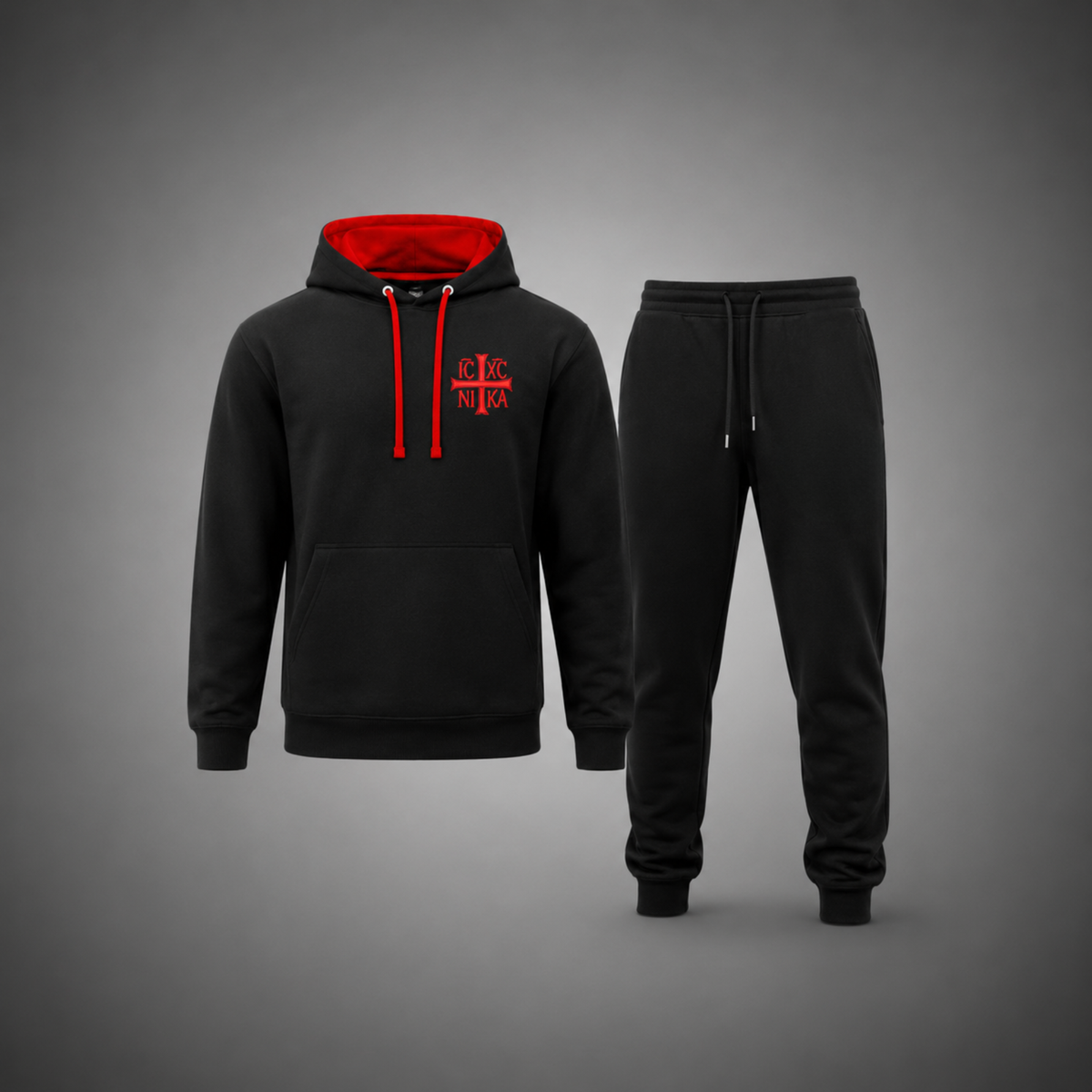 Complete SACRAL Orthodox Set | 6 Embroidered IC XC NIKA Pieces