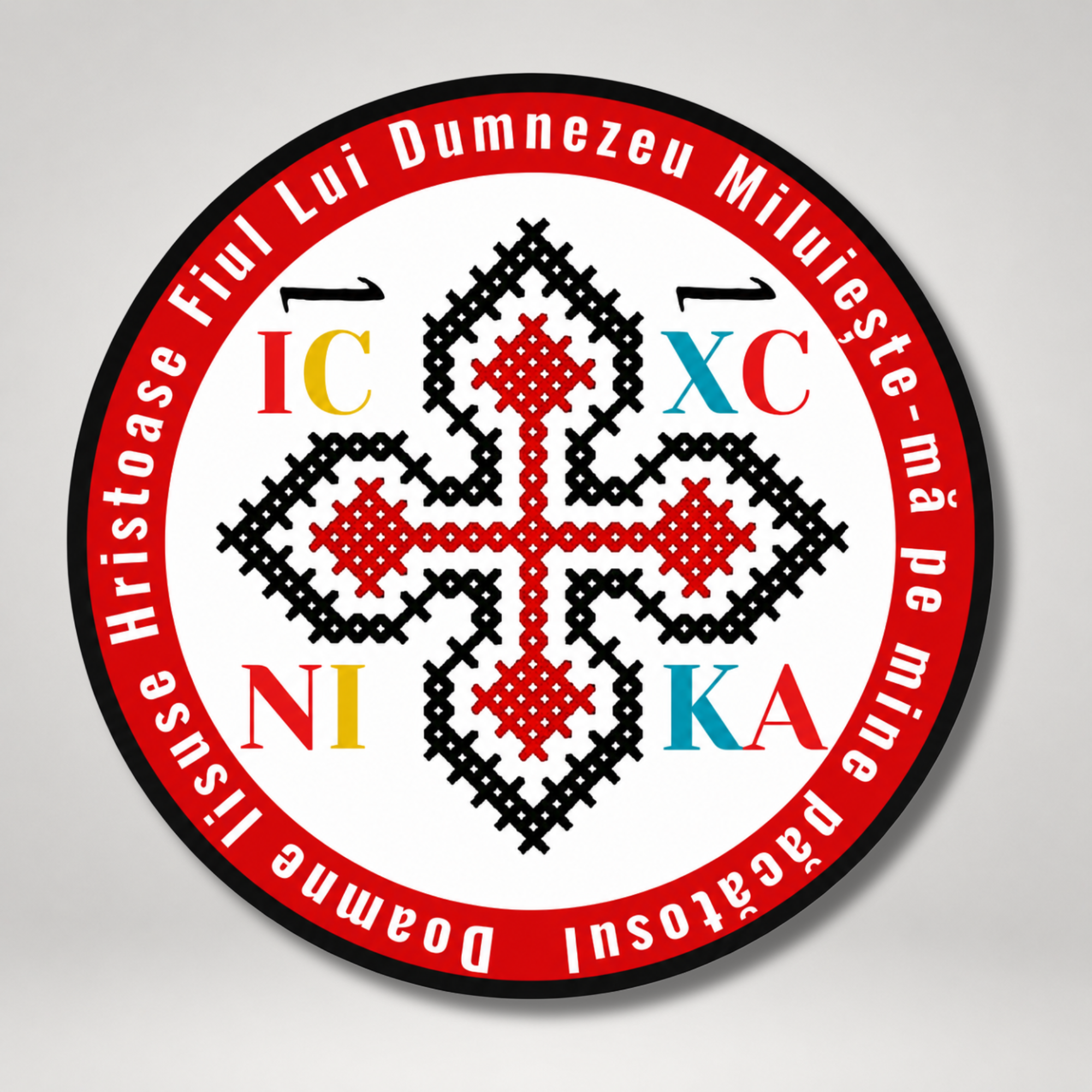 Traditional Jesus Prayer Car Sticker