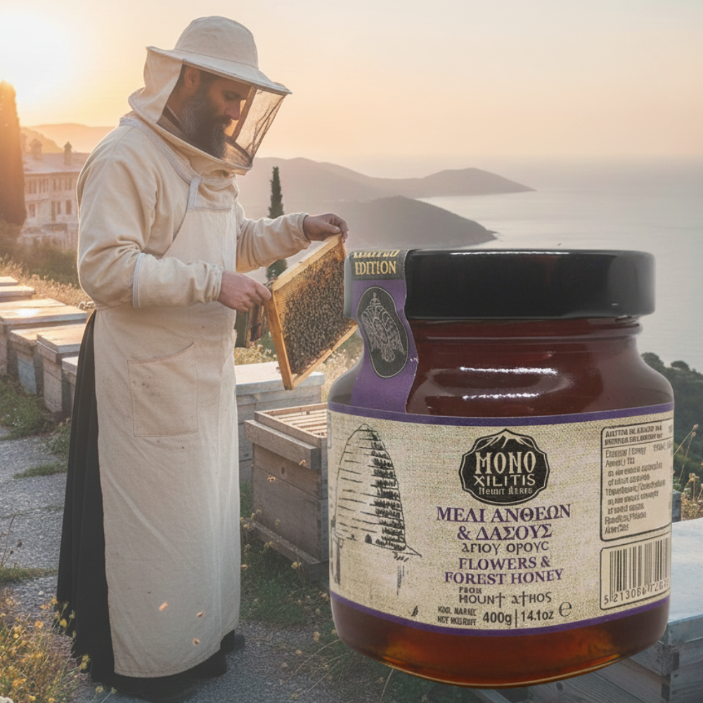 Mount Athos Forest Flower Honey | St Paul Monastery