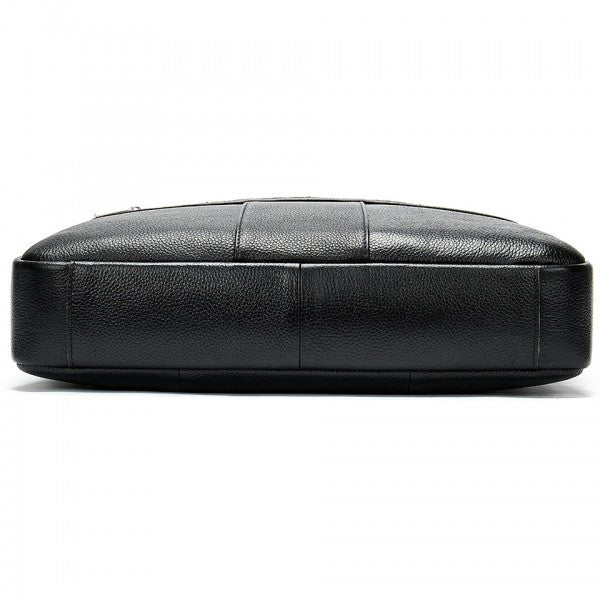 SACRAL Genuine Leather Briefcase | Embroidered Orthodox IC XC NIKA